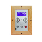 SAUNA EVOLUTION® Double Layer Bench Steam and Infrared Indoor Sauna Room Dual System 07