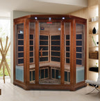 SAUNA EVOLUTION®  Low EMF Indoor Wood Sauna With Carbon Panel Far Infrared 16