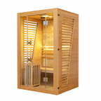 SAUNA EVOLUTION®  Indoor Steam Sauna Room Glass 01