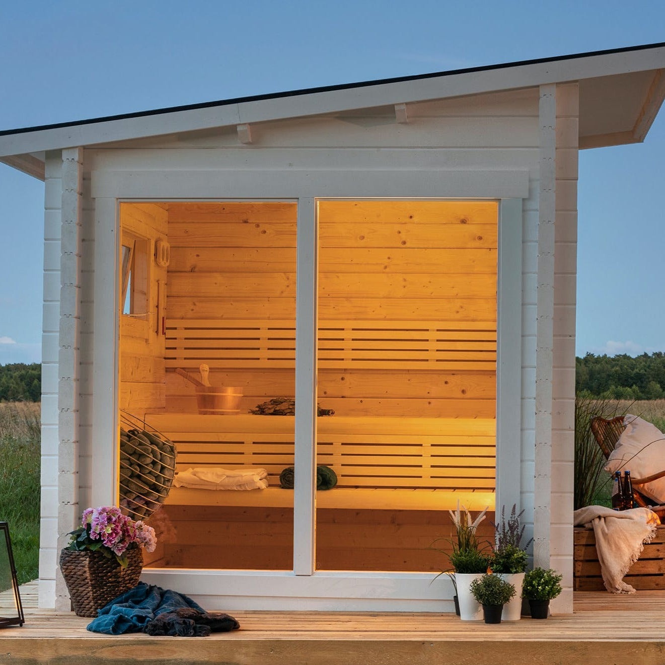 SAUNA EVOLUTION® Cabin Sauna Eco Oasis 3