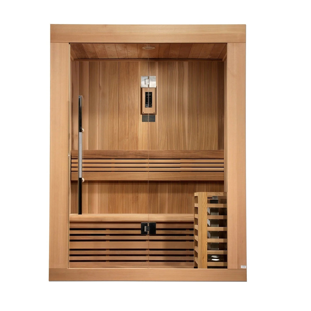 SAUNA EVOLUTION® 2 Person Traditional Steam Sauna Modern Relax