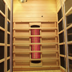 SAUNA EVOLUTION®  Full Spectrum Indoor Solid Wood Sauna Far Infrared 11
