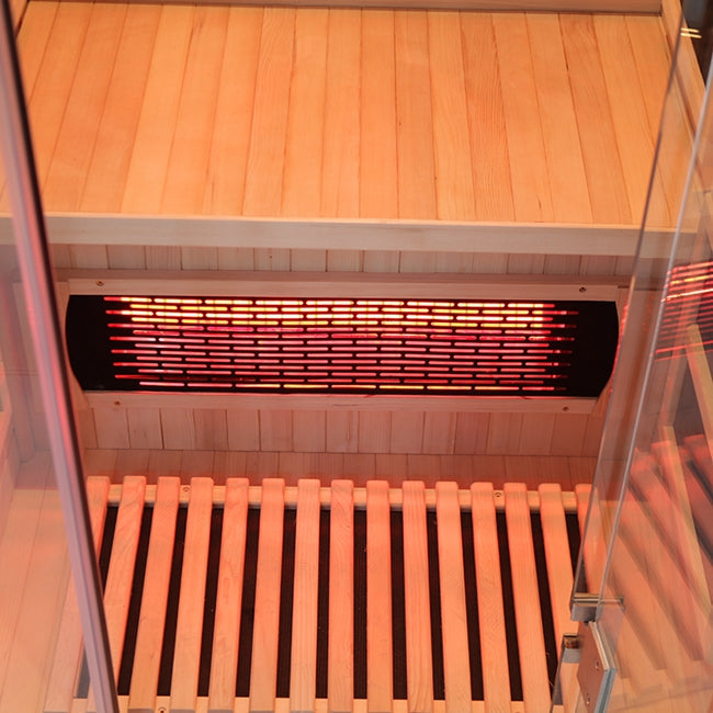 SAUNA EVOLUTION®  Full Spectrum Indoor Solid Wood Sauna Far Infrared 11