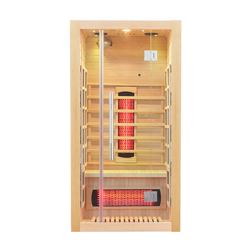 SAUNA EVOLUTION®  Full Spectrum Indoor Solid Wood Sauna Far Infrared 11