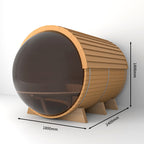 SAUNA EVOLUTION® Barrel Sauna Serenity Nature Air 4