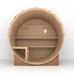 SAUNA EVOLUTION® Barrel Sauna Serenity Nature Air 3