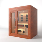 SAUNA EVOLUTION®  Indoor Dual-System Luxury Cabin Sauna Luna - 4