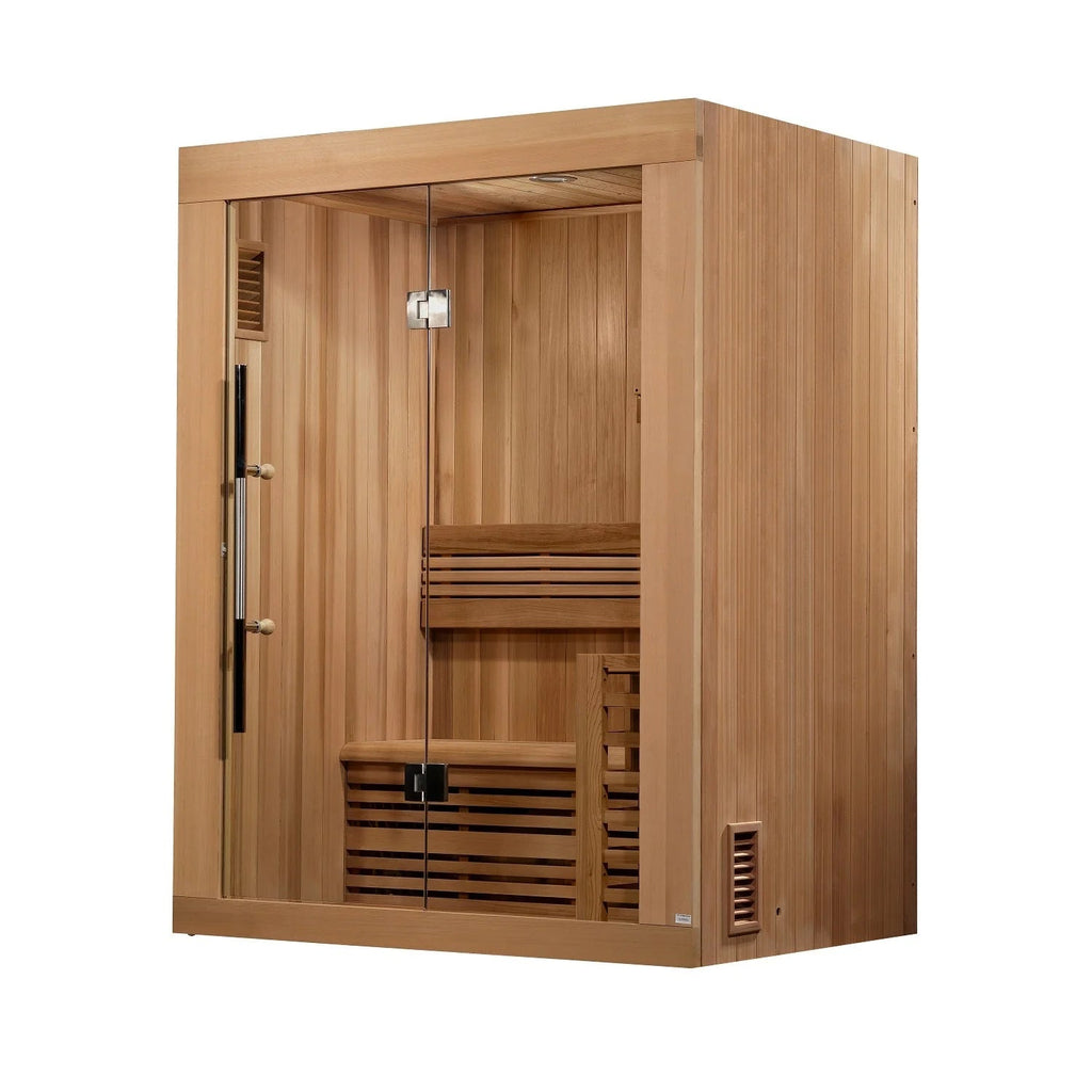 SAUNA EVOLUTION® 2 Person Traditional Steam Sauna Modern Relax