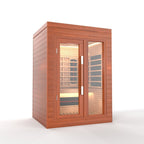 SAUNA EVOLUTION®  Indoor Full Spectrum Luxury Single-Layer Bench Cabin Sauna Luna - 2