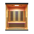 Peak Saunas Denali 3-Person Full Spectrum Infrared Sauna with Built-In XL Medical-Grade Red Light Therapy & Smart WiFi App Control