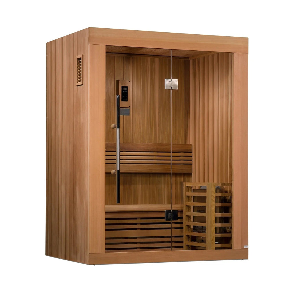 SAUNA EVOLUTION® 2 Person Traditional Steam Sauna Modern Relax