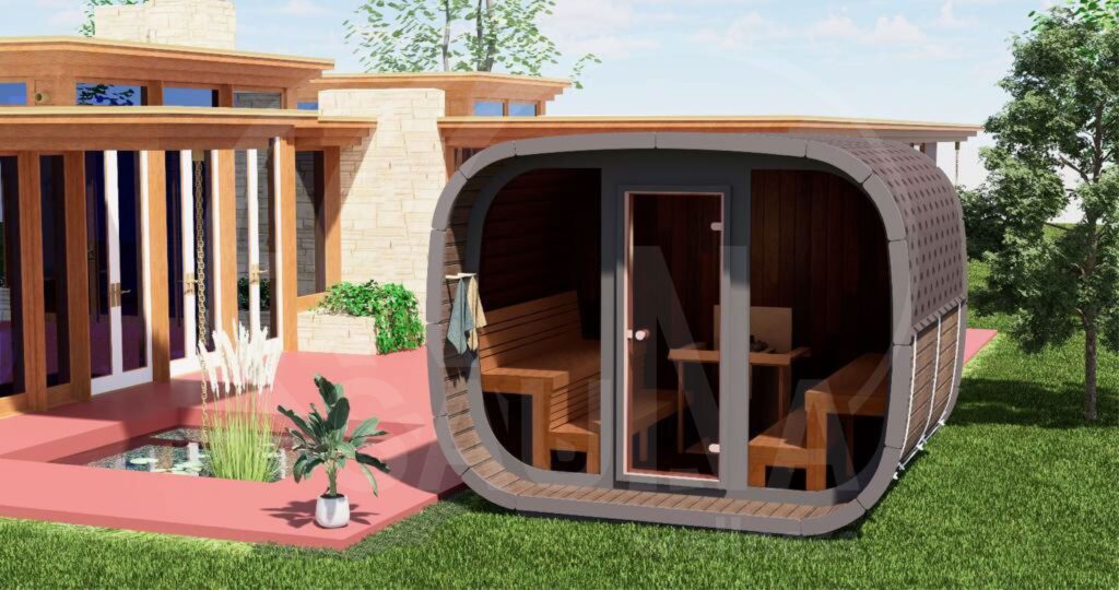 SAUNA EVOLUTION® Elegant Serenity Sauna 1