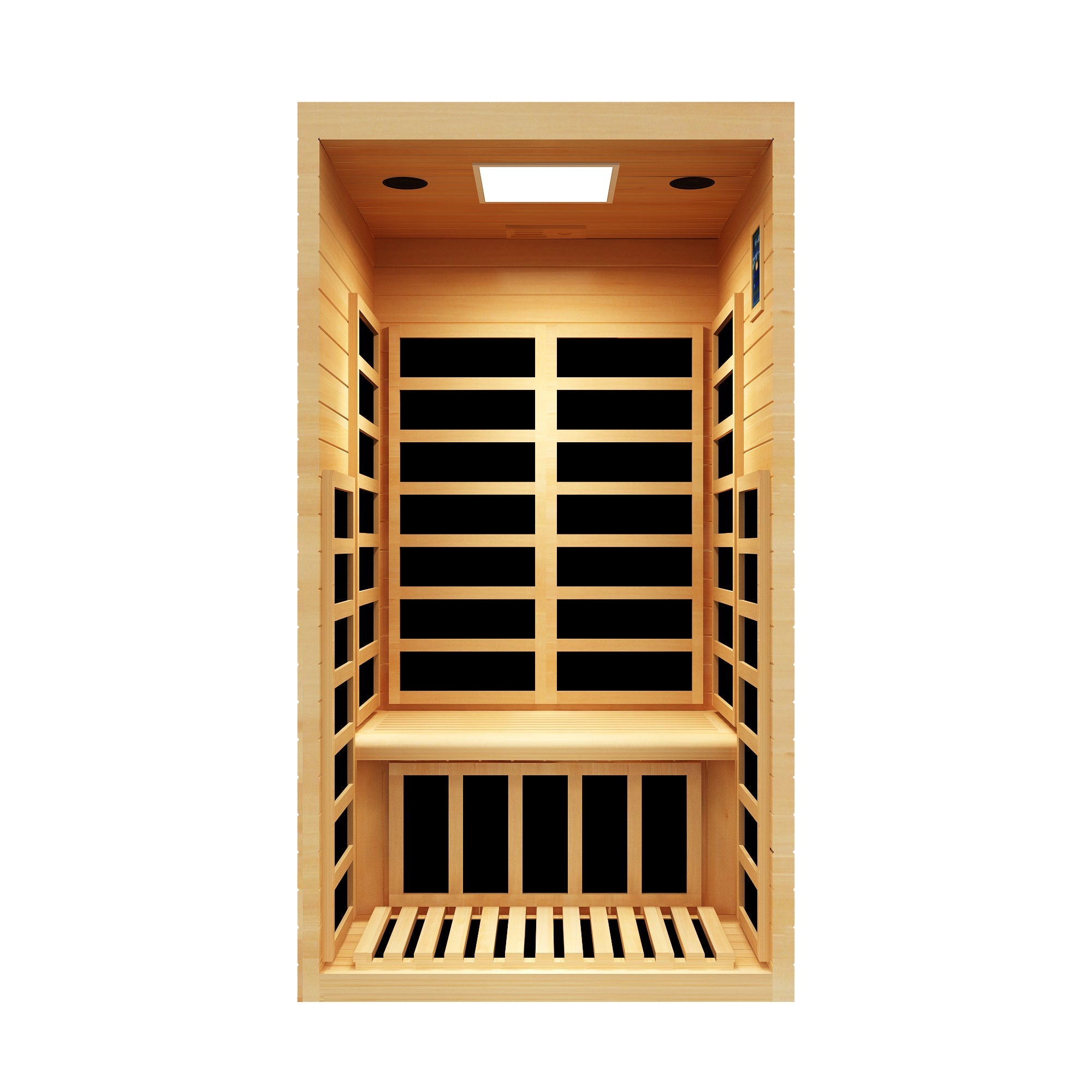 Peak Saunas Olympus 1-Person FAR Infrared Sauna with Smart WiFi App Control