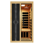 Peak Saunas Olympus 1-Person FAR Infrared Sauna with Smart WiFi App Control