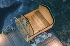 SAUNA EVOLUTION® Barrel Sauna Serenity Nature Air 8