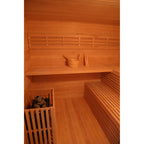 SAUNA EVOLUTION®  Outdoor Wood Steam Sauna（5-6 Person）Cabin 04