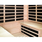SAUNA EVOLUTION®  Home Spa Dry Indoor Sauna Far Infrared 21