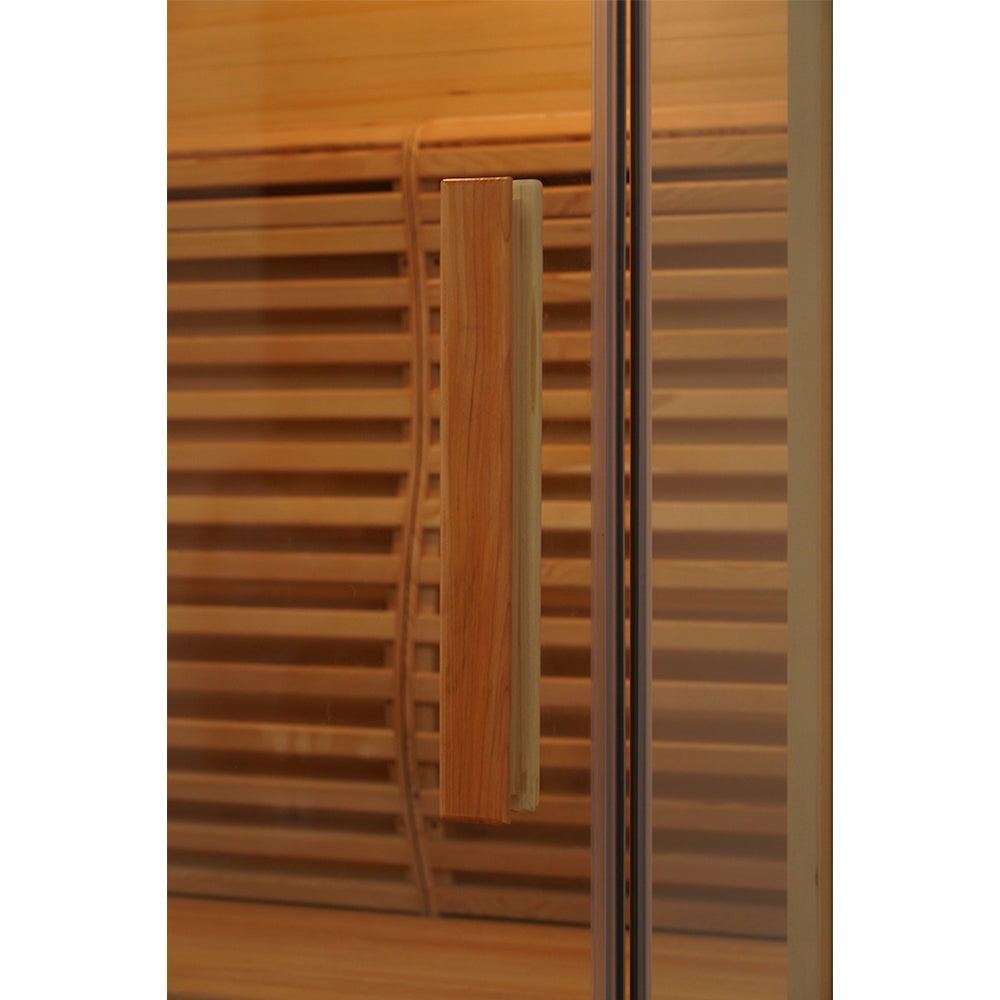 SAUNA EVOLUTION® Finnish Bath Home Sauna Indoor Steam Room Glass 03