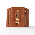 SAUNA EVOLUTION®  Indoor Luxury Cabin Corner Sauna Luna - 1