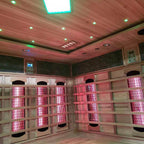 SAUNA EVOLUTION® 5-6 People Traditional Steam And Far Infrared Sauna Room Luxury 4