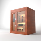 SAUNA EVOLUTION®  Indoor Dual-System Luxury Cabin Sauna Luna - 4