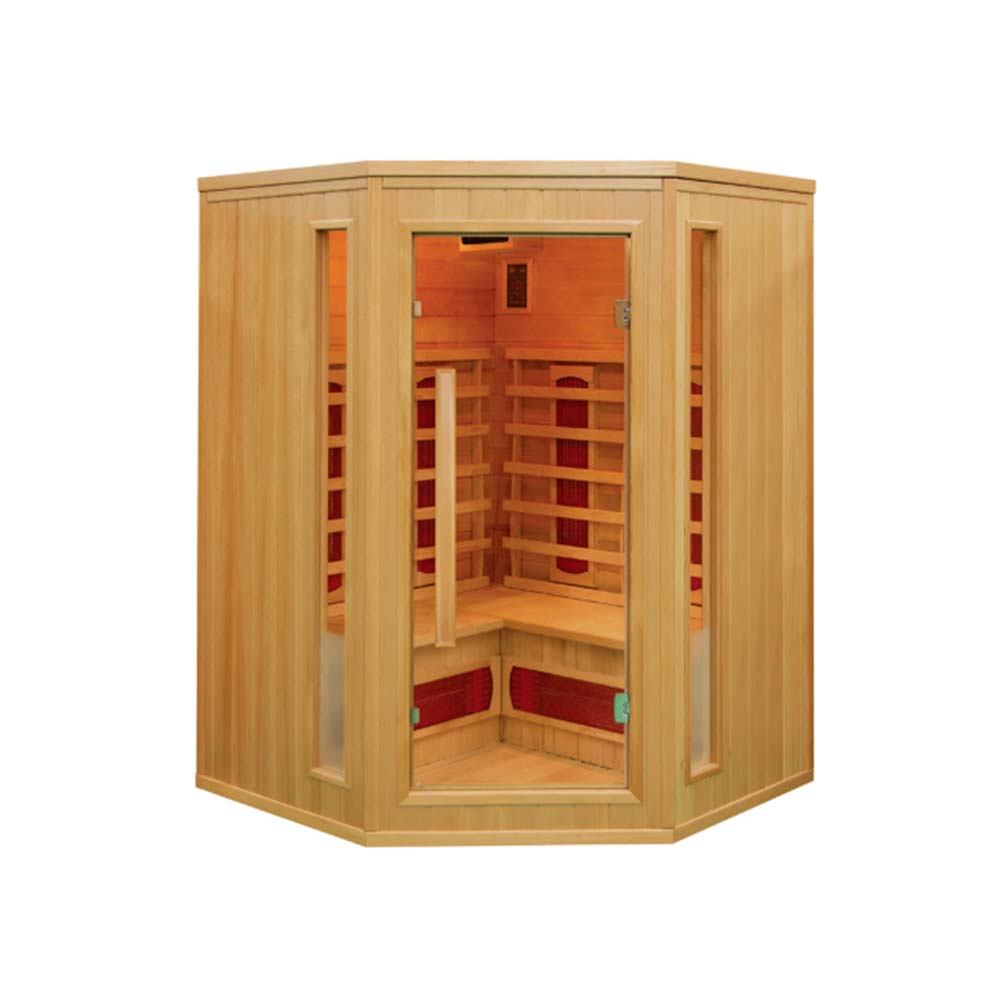 SAUNA EVOLUTION®  Full Spectrum Carbon Indoor Sauna Far Infrared 17