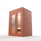 SAUNA EVOLUTION®  Indoor Full Spectrum Luxury Single-Layer Bench Cabin Sauna Luna - 2