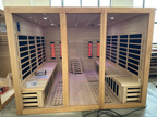 SAUNA EVOLUTION®  Big Size Canadian Solid Wood Infrared and Steam Hybrid Dual system 06