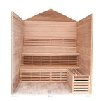 SAUNA EVOLUTION®  Garden Waterproof Traditional Sauna Steam Room Cabin 01