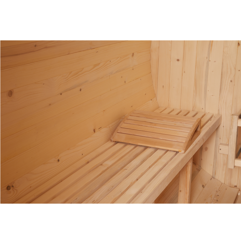 SAUNA EVOLUTION®  Cedar Modern Sauna Headrest