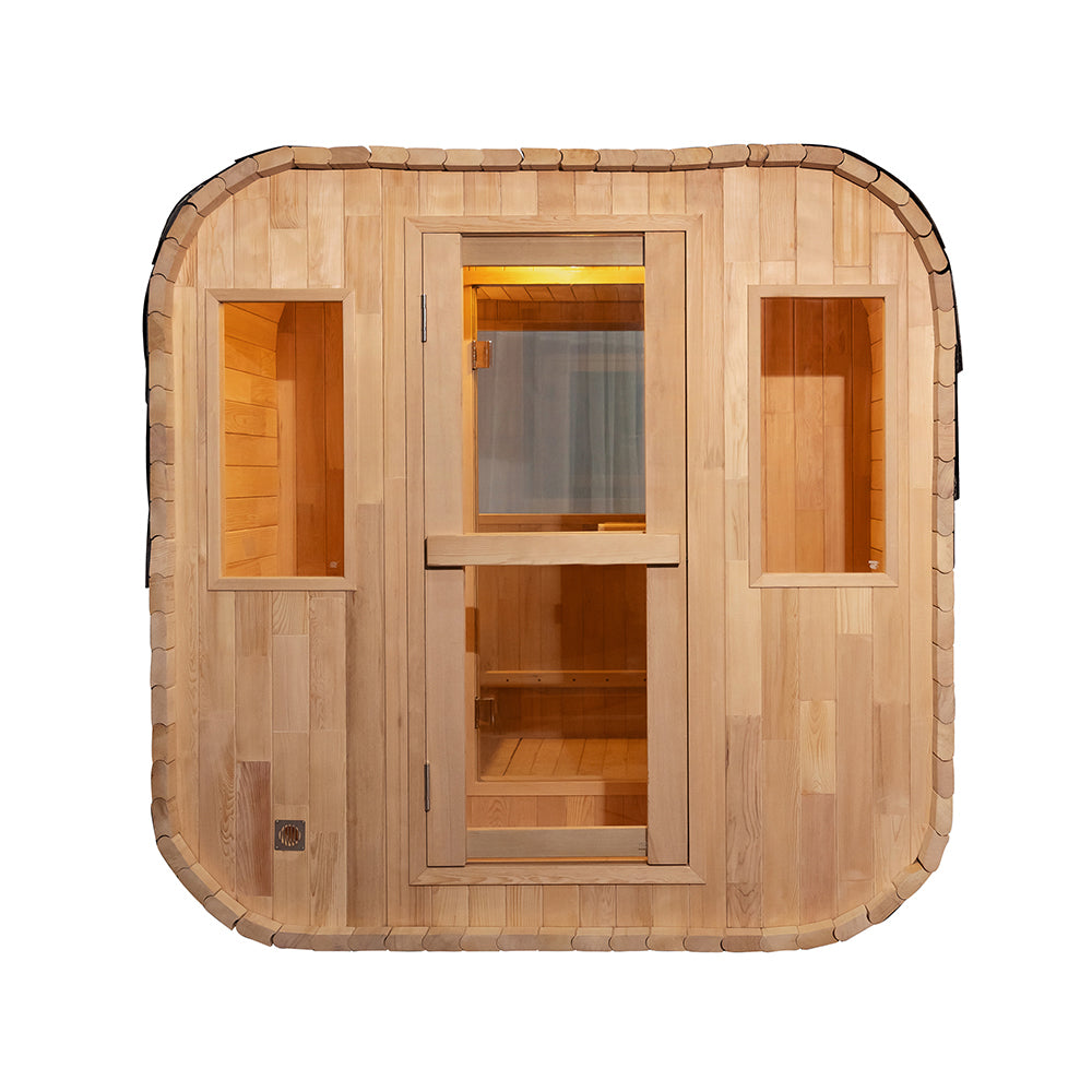 SAUNA EVOLUTION® Barrel Sauna Serenity Nature Air 6