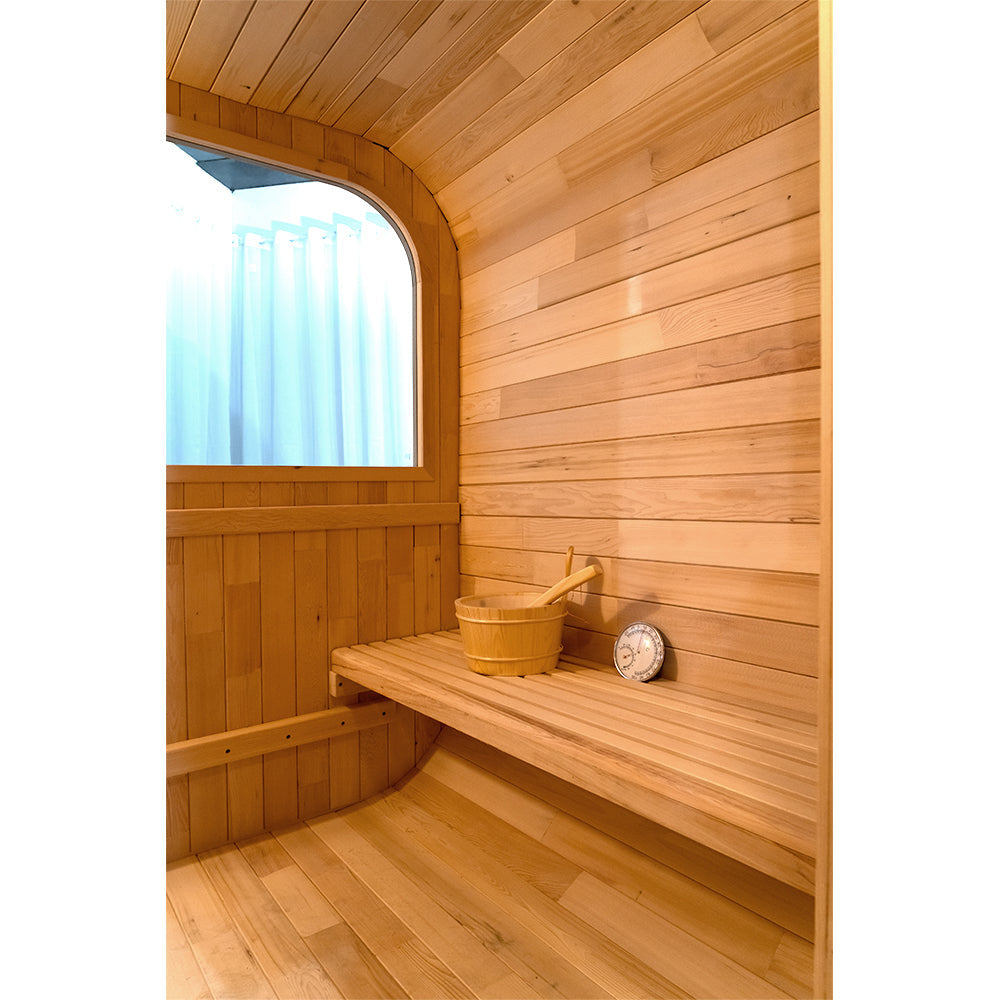SAUNA EVOLUTION® Barrel Sauna Serenity Nature Air 6