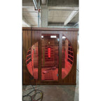 SAUNA EVOLUTION®  Indoor Sauna Room with Recliner（Best Seller）Far Infrared 01
