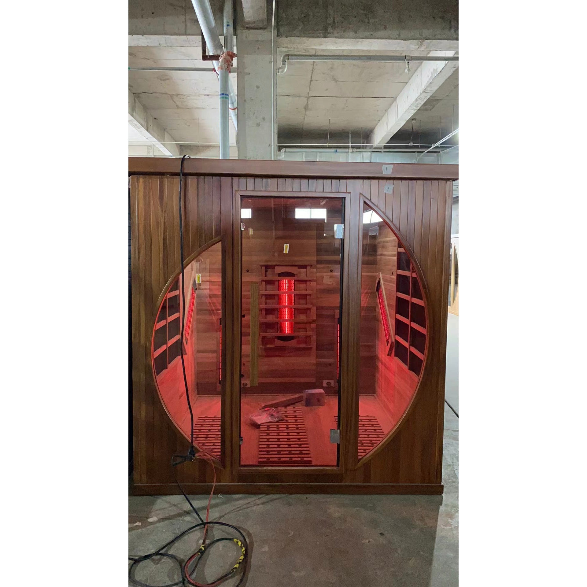 SAUNA EVOLUTION®  Indoor Sauna Room with Recliner（Best Seller）Far Infrared 01