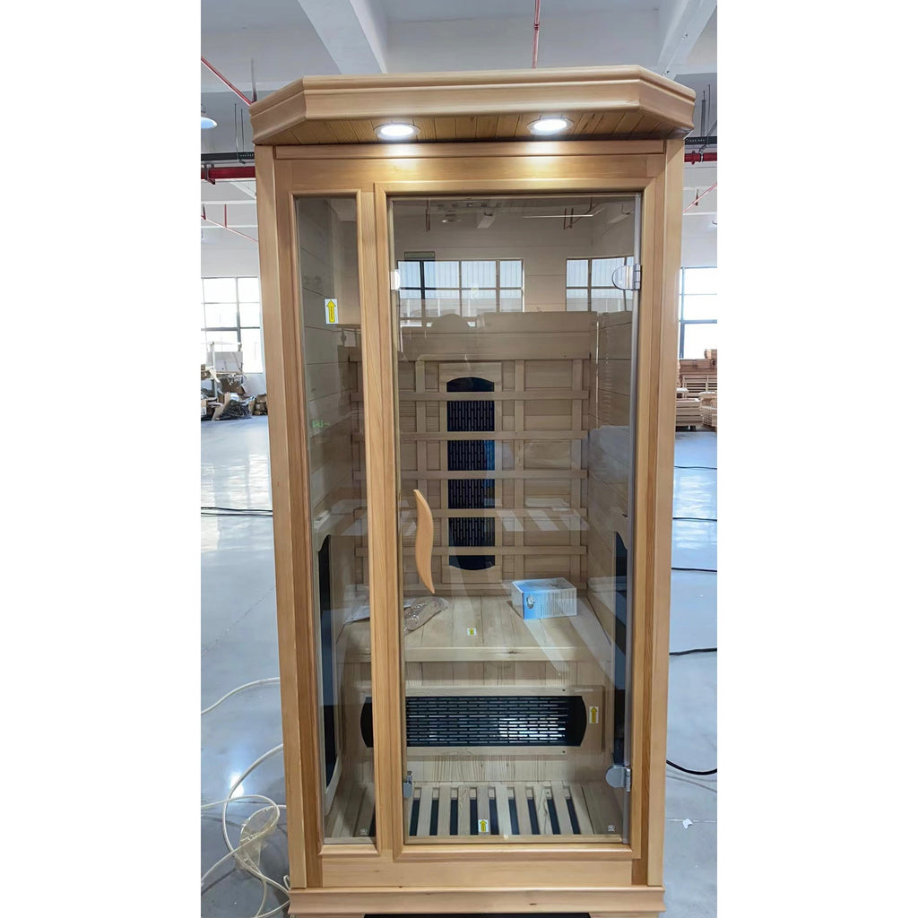 SAUNA EVOLUTION®  Indoor Wooden Dry Cabin Customized Sauna Room Far Infrared 04