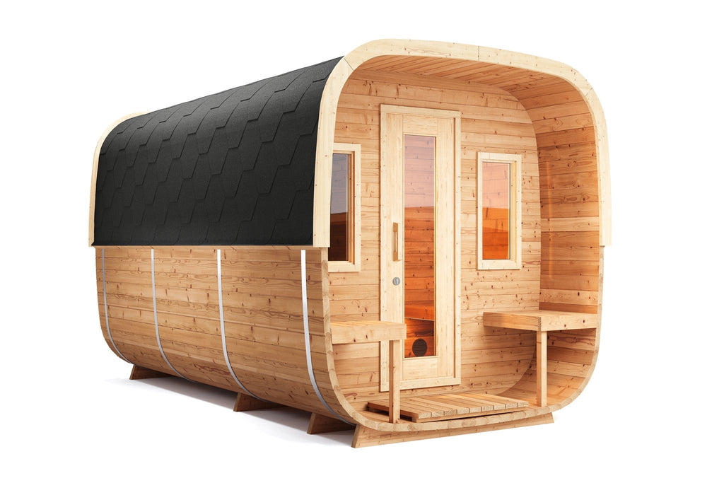 SAUNA EVOLUTION® Square Sauna Minimalist Refresh 9