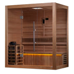 SAUNA EVOLUTION® 3 Person Traditional Steam Sauna Modern Relax 5