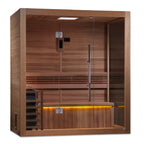 SAUNA EVOLUTION® 3 Person Traditional Steam Sauna Modern Relax 5