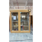 SAUNA EVOLUTION®  Finland Traditional Indoor Wooden Sauna Glass 07