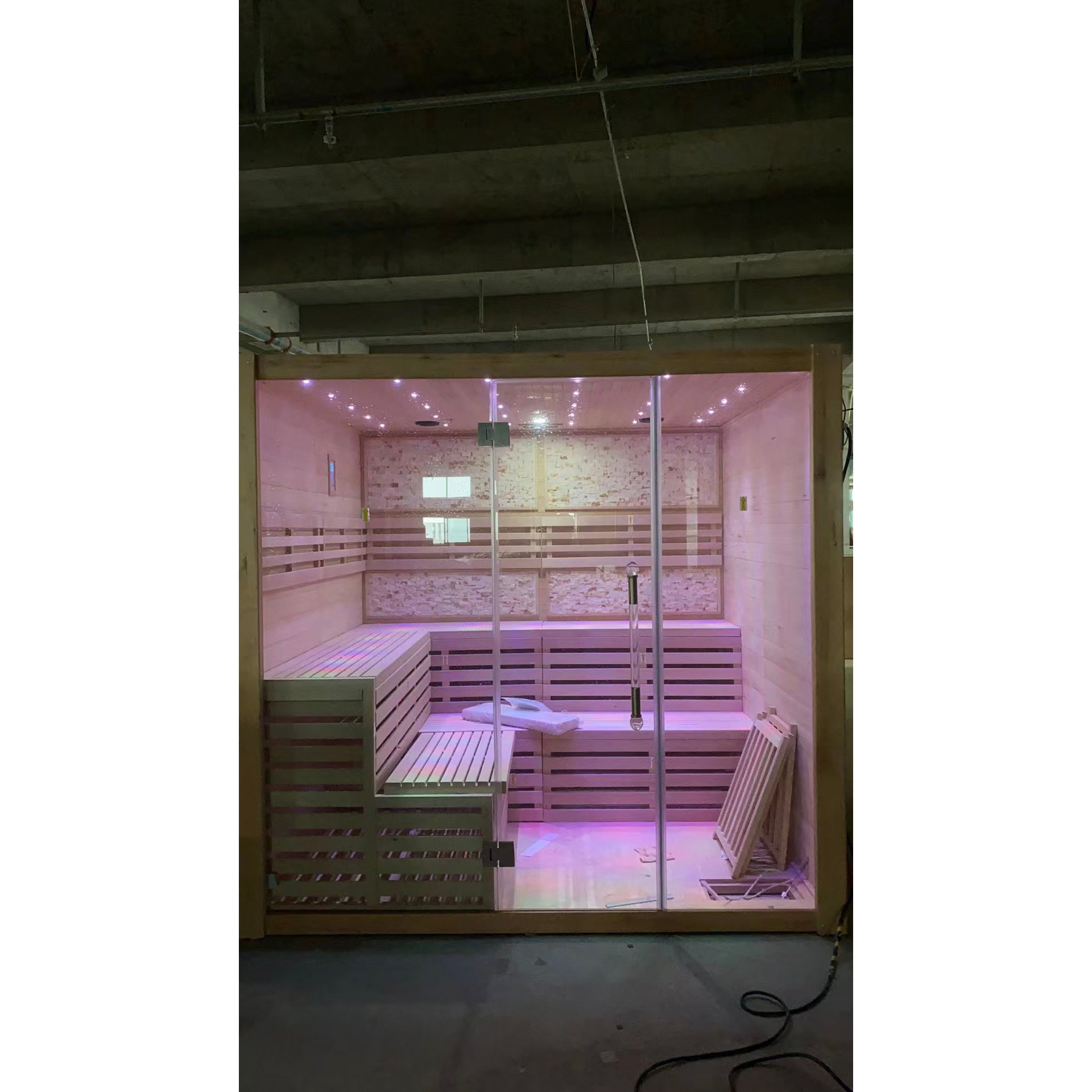 SAUNA EVOLUTION®  Indoor Therapy Wood Steam Sauna Room
