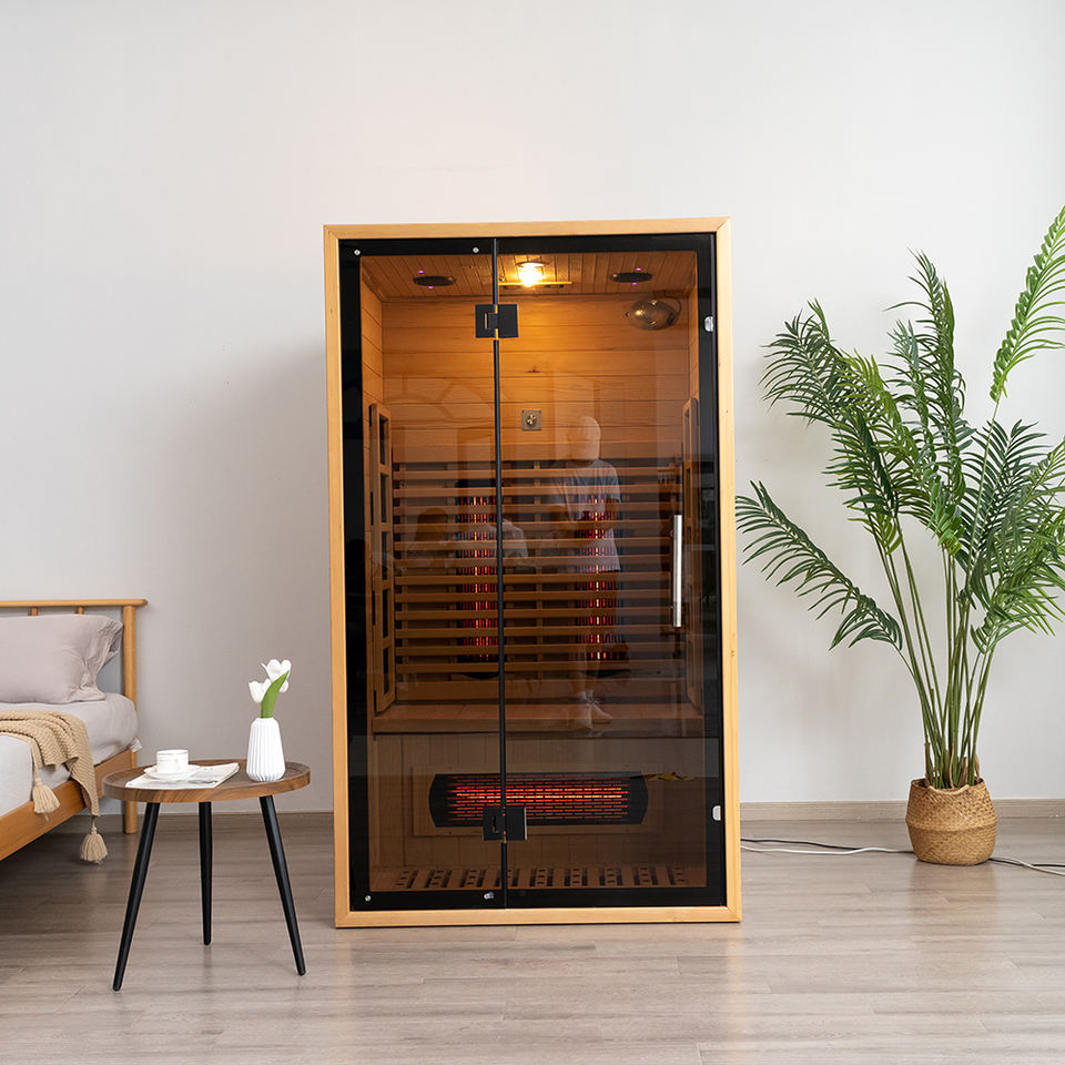 SAUNA EVOLUTION® Luxury Ozone Dry Far Infrared Indoor Sauna
