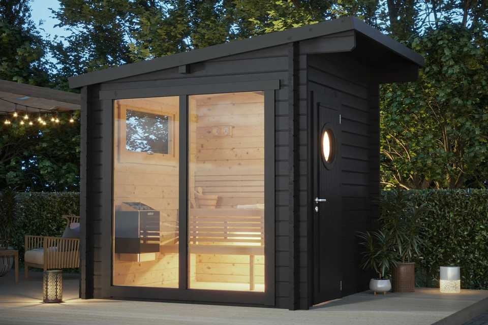 SAUNA EVOLUTION® Cabin Sauna Eco Oasis 3
