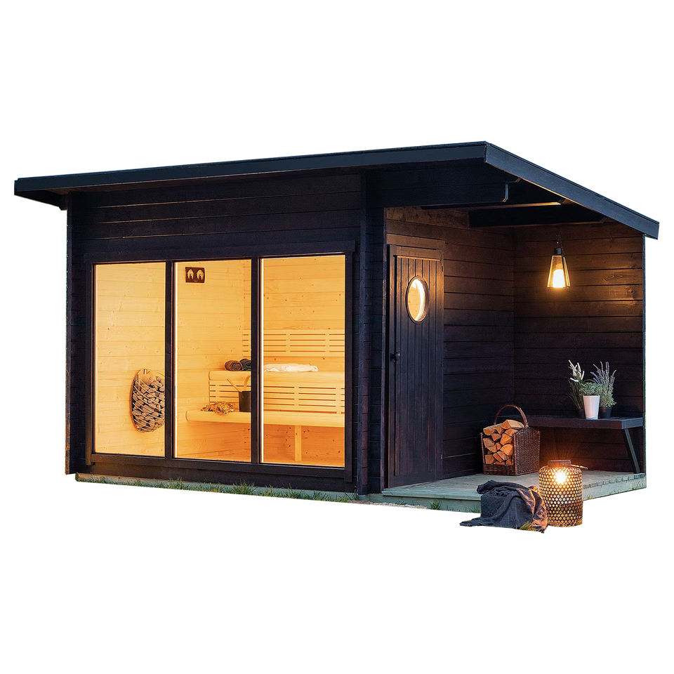 SAUNA EVOLUTION® Large Cabin Sauna Eco Oasis 3