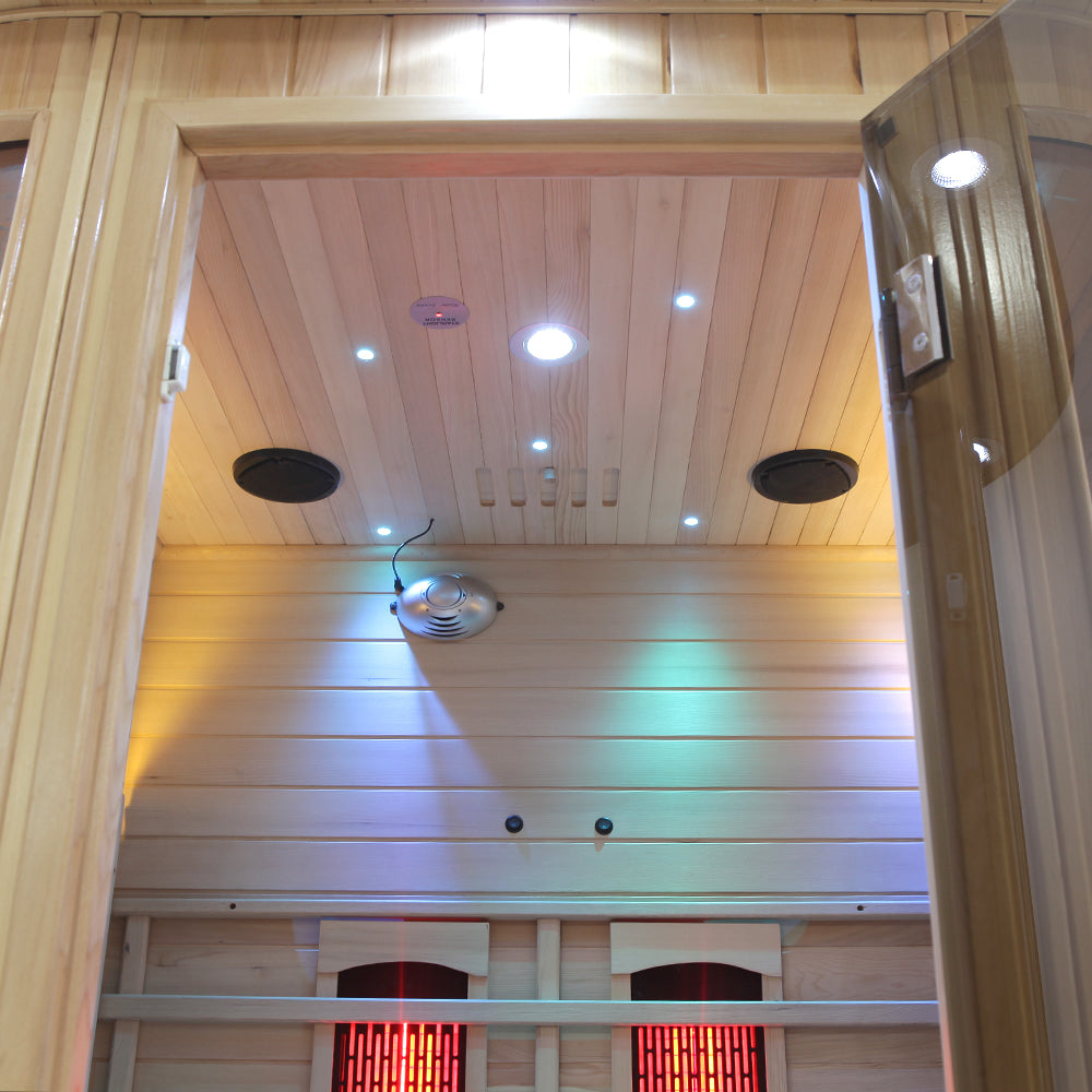 SAUNA EVOLUTION®  Full Spectrum Indoor Sauna Room Far Infrared 10
