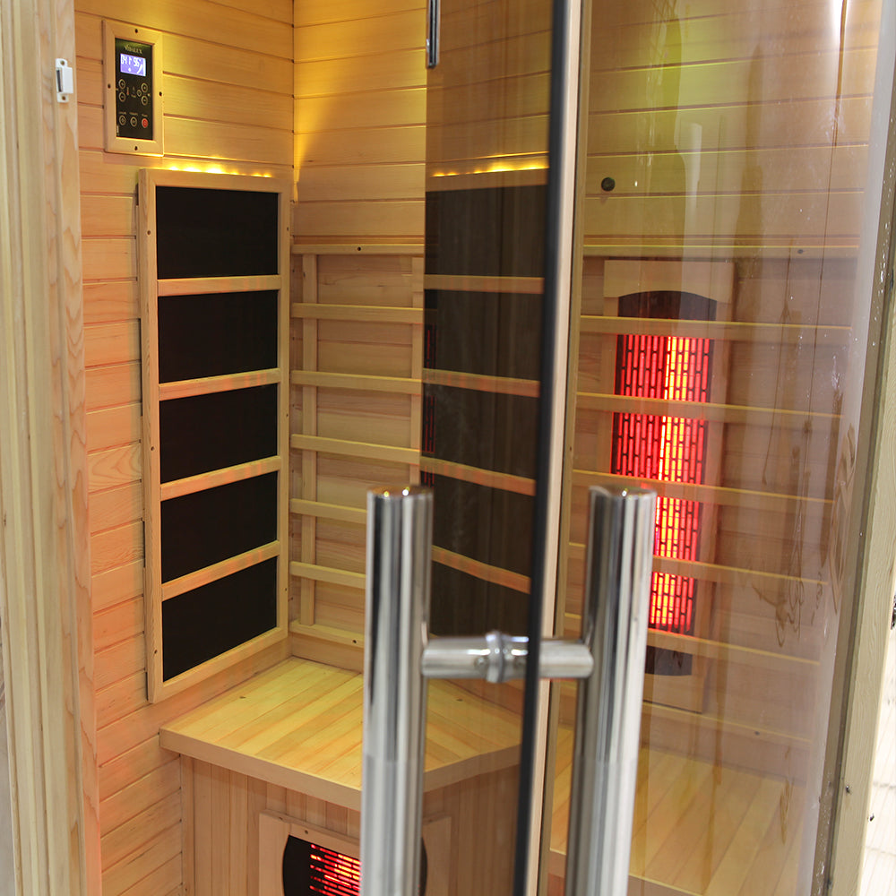 SAUNA EVOLUTION®  Full Spectrum Indoor Sauna Room Far Infrared 10