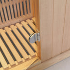 SAUNA EVOLUTION®  Indoor Carbon Heaters Glass Door Sauna Room Far Infrared 09