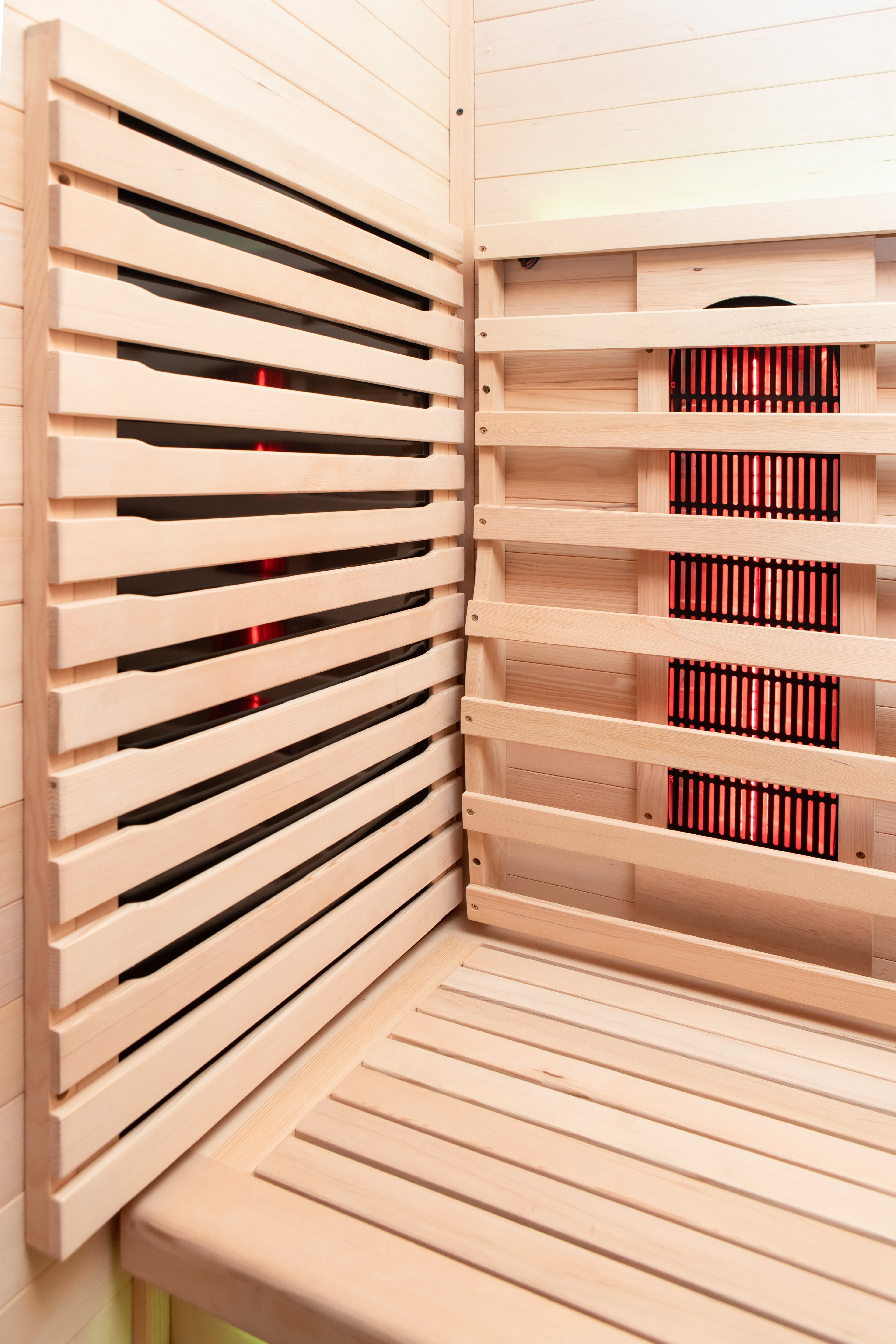 Peak Saunas Patagonia 2-Person Outdoor Full Spectrum Infrared Sauna with Built-In XL Medical-Grade Red Light Therapy and Smart WiFi App Control