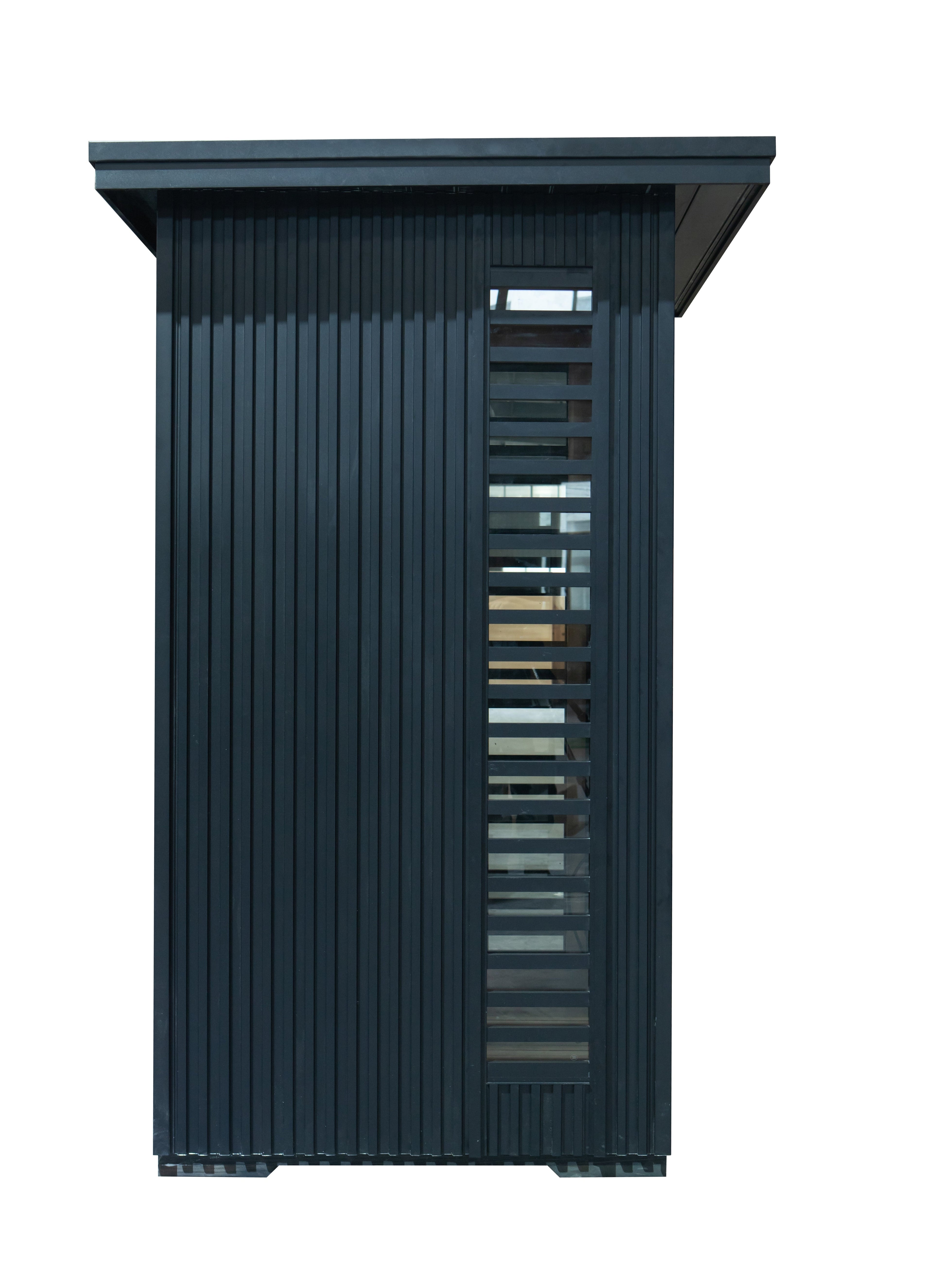 Peak Saunas Patagonia 2-Person Outdoor Full Spectrum Infrared Sauna with Built-In XL Medical-Grade Red Light Therapy and Smart WiFi App Control