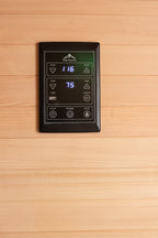 Peak Saunas Kilimanjaro 5-Person Outdoor Full Spectrum Infrared Sauna with Built-In XL Medical-Grade Red Light Therapy and Smart WiFi App Control