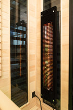 Peak Saunas Kilimanjaro 5-Person Outdoor Full Spectrum Infrared Sauna with Built-In XL Medical-Grade Red Light Therapy and Smart WiFi App Control